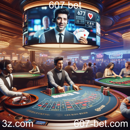 A Experiência Imersiva do Cassino Ao Vivo na 607 bet